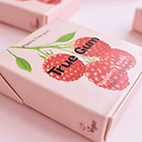 Raspberry Chewing Gum Organic 1