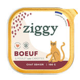 Gestoomd Rundvlees Kattenvoer Senior 1