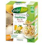 Coquilettes Mais Riz Quinoa Sans Gluten 0