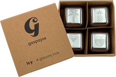 Geschenkdoos roestvrijstalen ijsblokjes 0