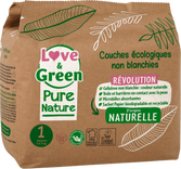 Couche Pure Nature T1 (2-5 kg) 0