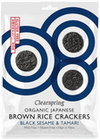 Black Sesame Rice Crackers