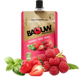 Compote Sport Framboise Fraise Basilic 0