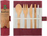 Bamboo Cutlery Set Berry