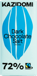 Dark Chocolate 72% Sea Salt Fairtrade 0