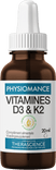 Physiomance Vitamine D3 & K2