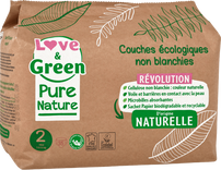 Couche Pure Nature T 2 (3-6 kg) 0
