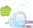 Medium Menstruatiecup 0