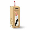 Bouteille D'Eau En Verre & Charbon Rouge 1