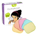 Multicolor Bamboo Make-up Remover Square 1