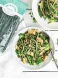 Spirulina & Rijst pasta 1