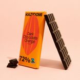 Dark Chocolate 72% Orange Fairtrade 1