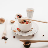 Set de Couverts Bambou Coloris Vin 2