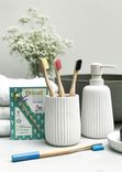 Bamboo Toothbrush Black Biodegradable 1x Organic 2