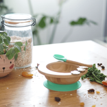 Bamboo & Silicone Baby Meal Set 2