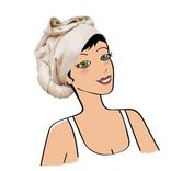 Serviette Cheveux Bambou Ecru 2