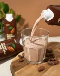 Whey-Eiwitmilkshake cacao 1