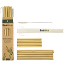 Mix 12 Pailles Bambou 22cm & 14cm 0