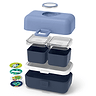 Boite Bento Enfant Trésor Bleu 800 ml 3