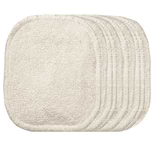 Bamboo Make-up Remover Square Unbleached 4