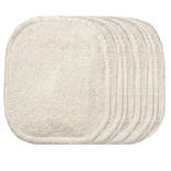 Bamboo Make-up Remover Square Unbleached 4