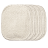 Bamboo Make-up Remover Square Unbleached 4