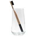 Brosse à dents bambou Noir biodégradable 5