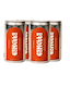 Natuurlijke oranjewijn in blik