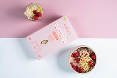 Prebiotic raspberry porridge 1