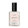 Milky White Green Nail Polish