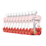 Aardbei Knijpzakje vanaf 6 maanden 0