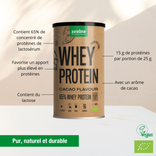 Whey Chocolate Protein Powder (65% Protein) 2