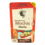 Bereiding voor matcha mochis 0
