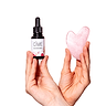 Face Massage Serum & Gua Sha Set 1