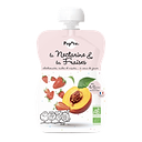 Nectarine Aardbei Knijpzakje vanaf 6 maanden 2
