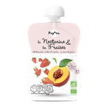 Nectarine Aardbei Knijpzakje vanaf 6 maanden 2