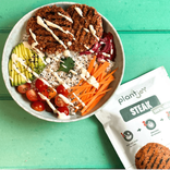 Préparation Steaks Vegan 4
