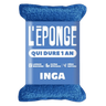 Eponge Lavable Grattante Bleue 0