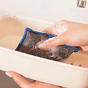 Eponge Lavable Grattante Bleue 2