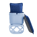 Eponge Lavable Grattante Bleue 4