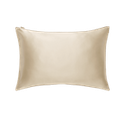 Taie Oreiller Pure Soie Mûrier Champagne 51x76 0