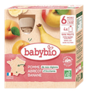 Appel Abrikoos Banaan Puree vanaf 6 maanden 0