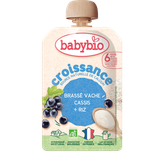 Gourde Brassé Croissance Cassis Riz + 6 mois 0