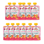 Gourde Poire Pêche Framboise Epeautre dès 8 mois 0
