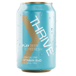 Alcohol-Free Beer with Vitamin D3 and B - Thrive Play 1