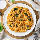 Konjac Spaghetti - Vrolijke Romige Spinazie 1