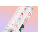 Sparkling Apricot Rosemary CBD Drink 1