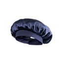Midnight Blue Pure Silk Hair Bonnet 0