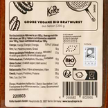 Vegan Sausages 2