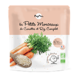 Les Petits Morceaux Carottes Riz Complet Dès 8 mois 1